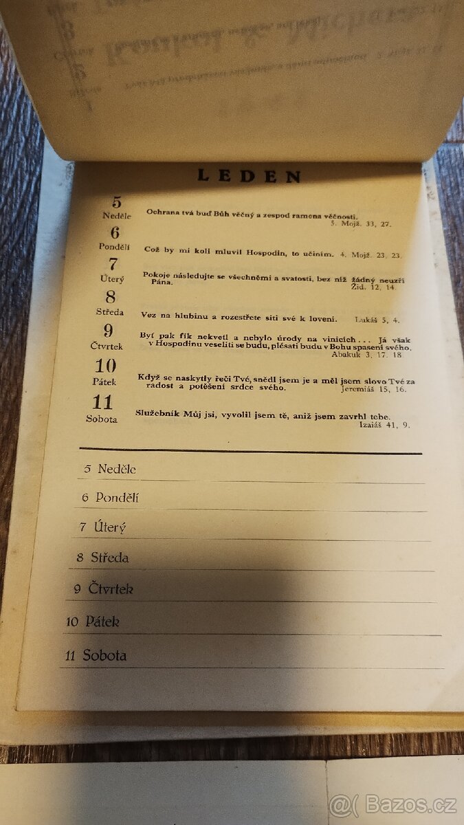 Kalendář z roku 1941 atd. - 8