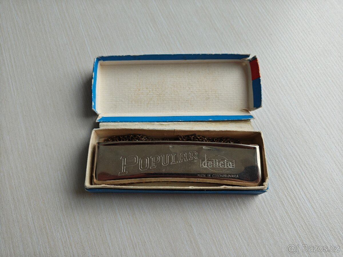 Foukací Harmonika Popular Delicia - 8