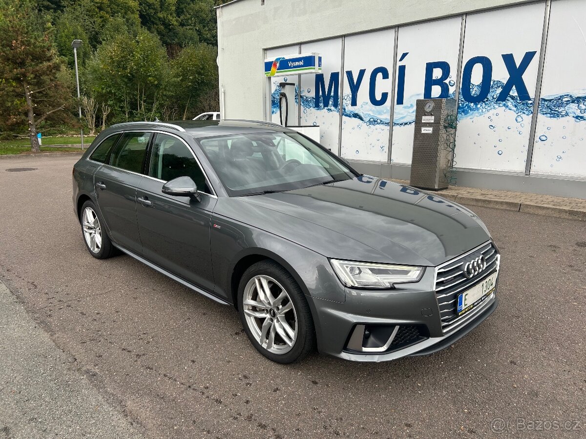 Audi A4 2.0 TDI Quattro kombi 140kw CR 7/2019 183Tkm S-Line - 8