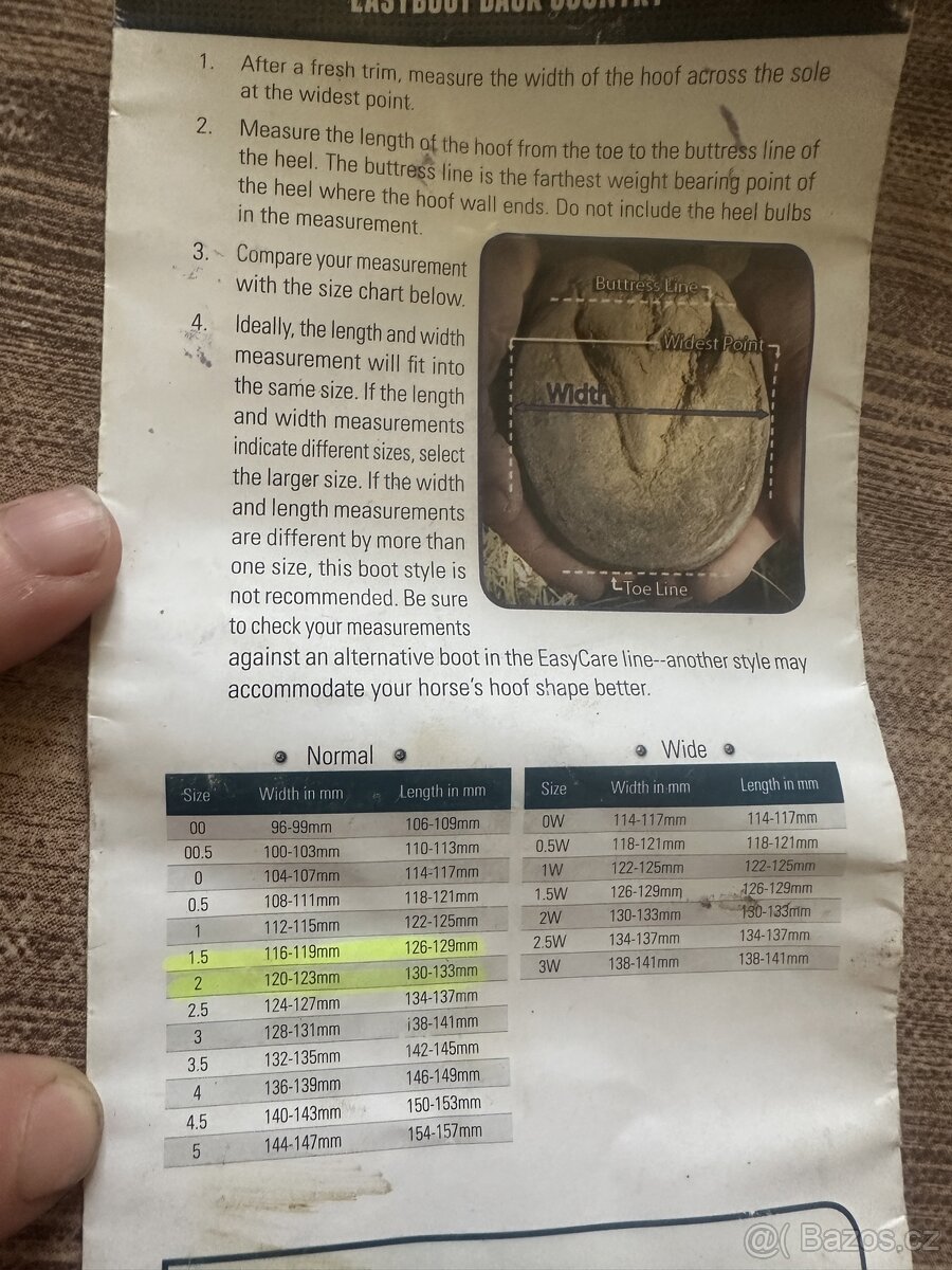 Boty pro koně Back Country 2 - 8