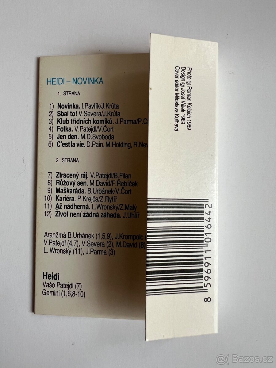 Heidi - Novinka 1989 Supraphon - 8