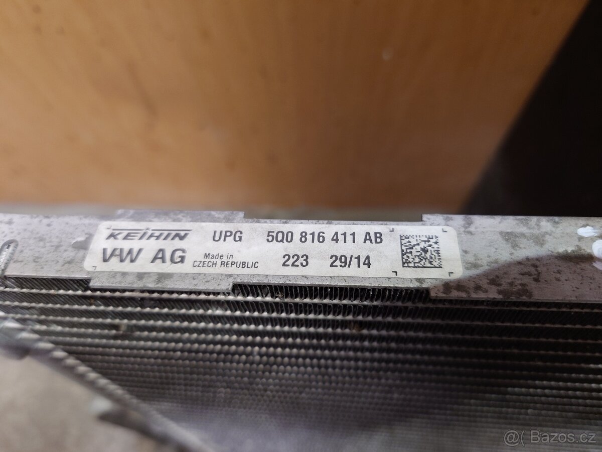 Sahara/chladiče/stěna Škoda Octavia III. 1.6 TDi - 8