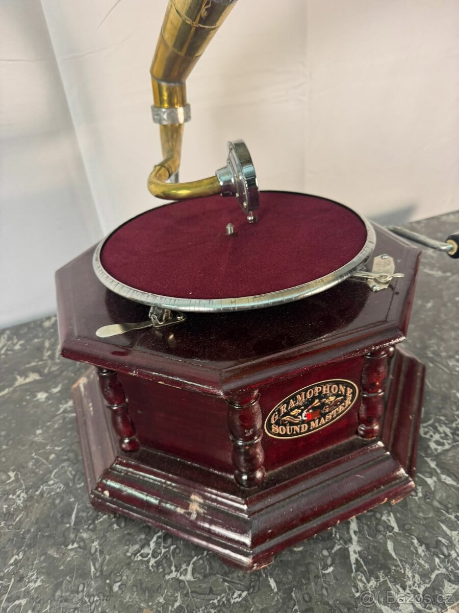 Starožitný gramofon (127027) - 8