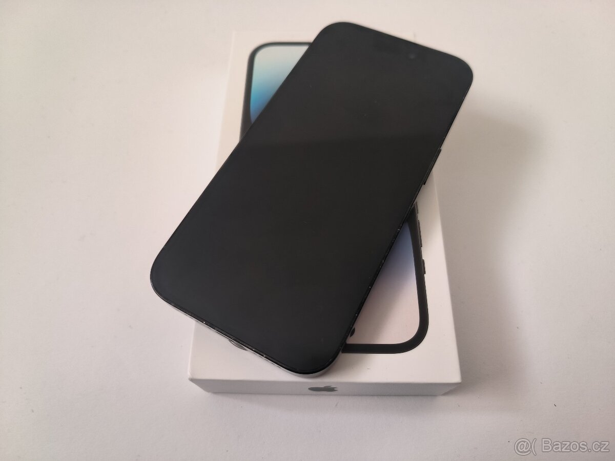 apple iphone 14 PRO 256gb Space Black / Batéria 100% - 8