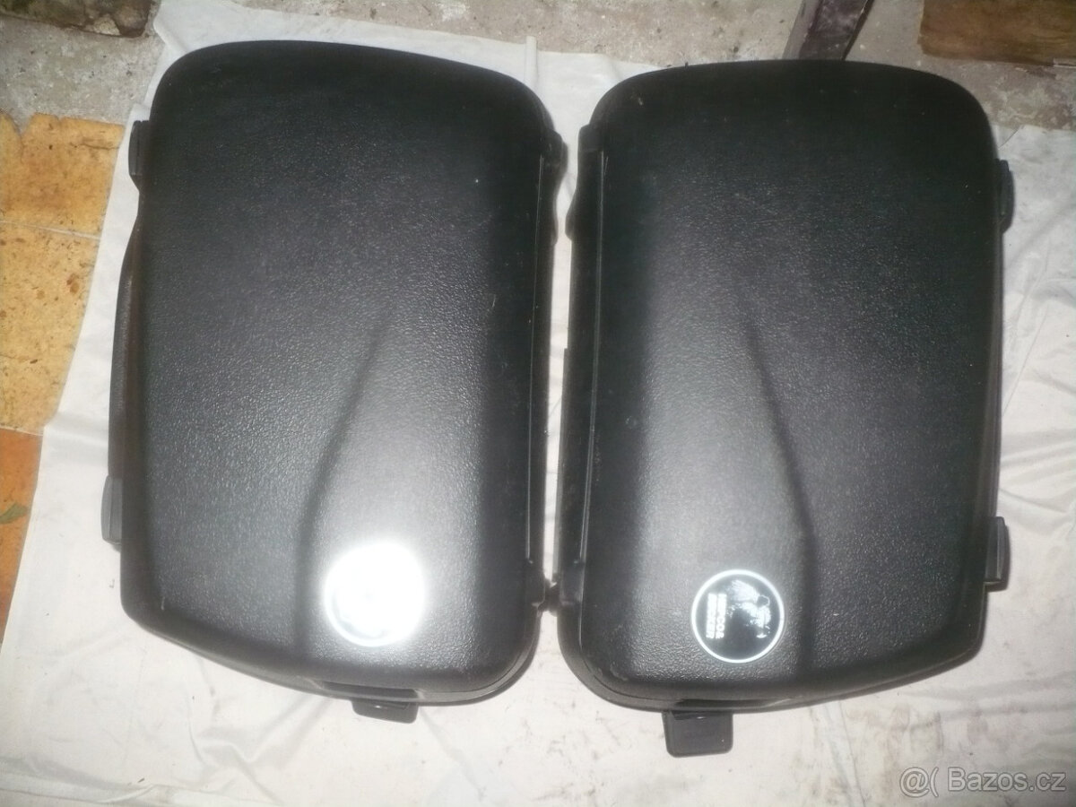 Motokufry Hepco-Becker+ nosič, držáky Monorack,tankvak.... - 8