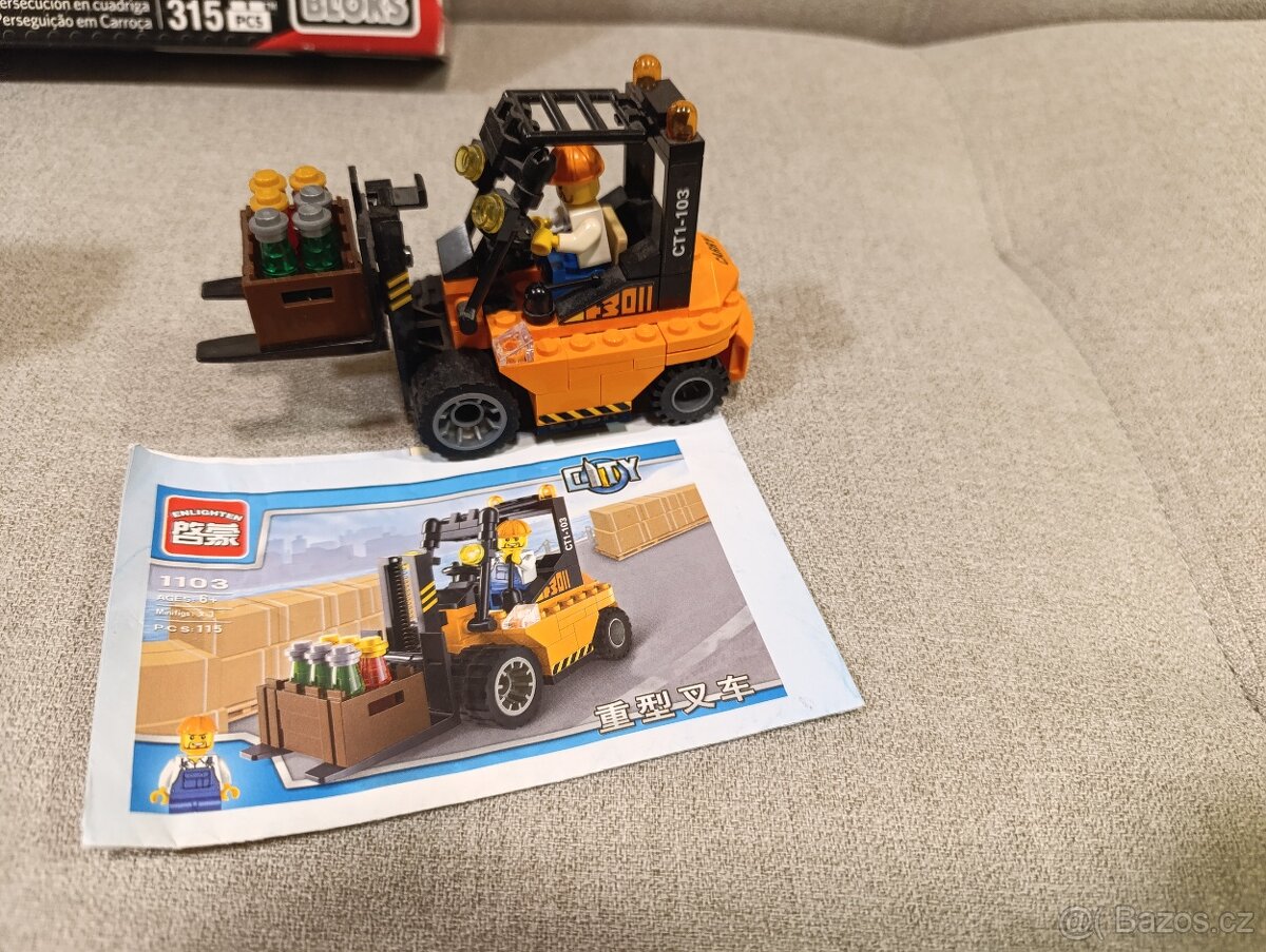 Stavebnice - hračky kompatibilní s Lego. - 8