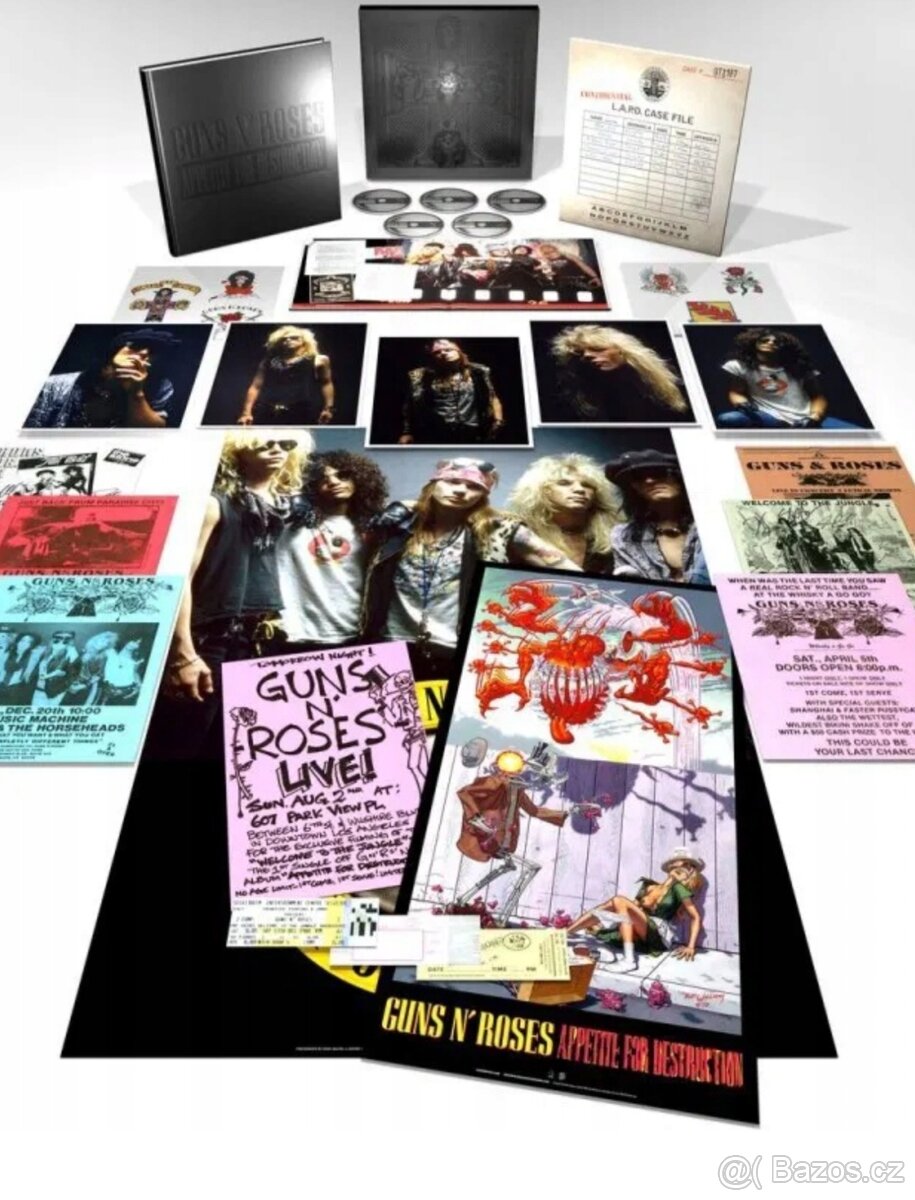 Box Guns N Roses - Appetite for Destruction - 8