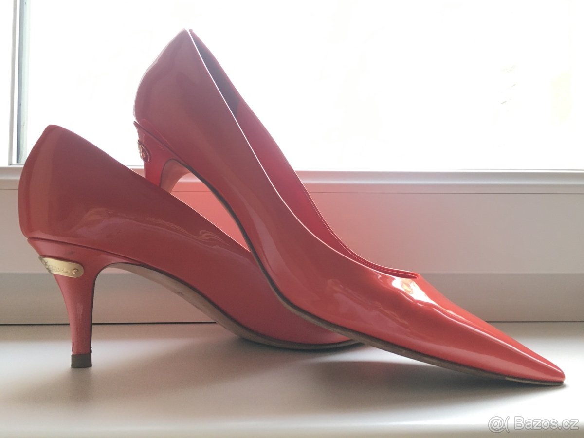 Lodičky / Boty LOUIS VUITTON- Orange - NOVÉ - 8