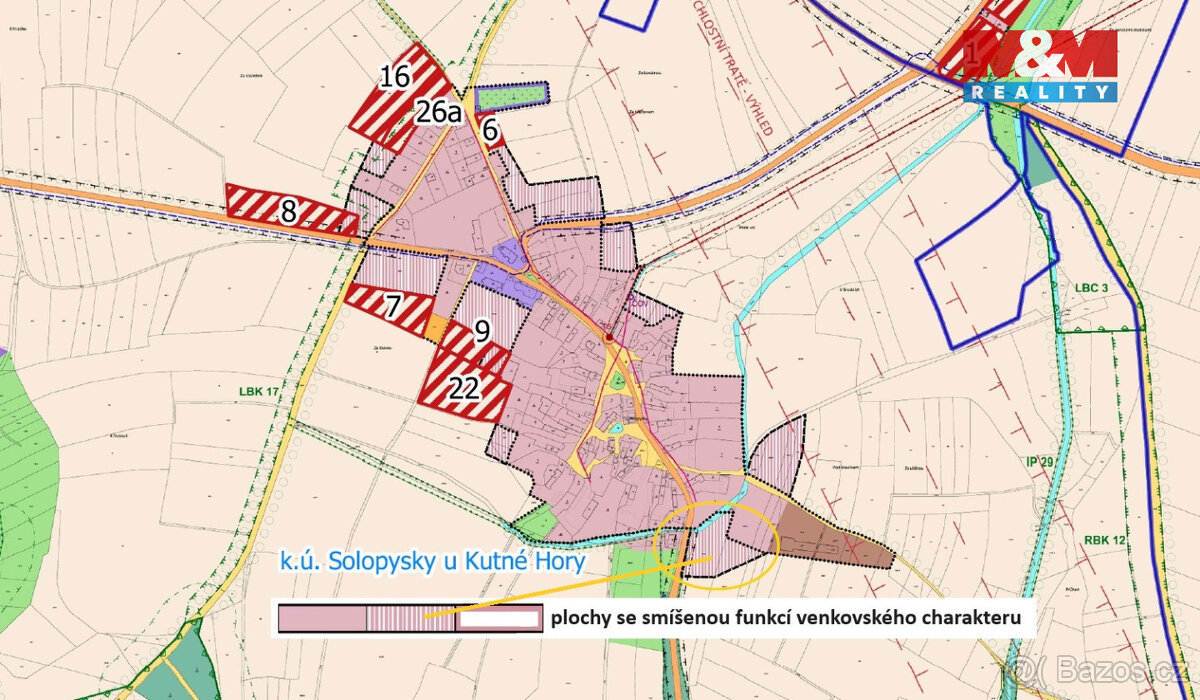 Prodej pozemku k bydlení, 2006 m², Suchdol - Solopysky - 8