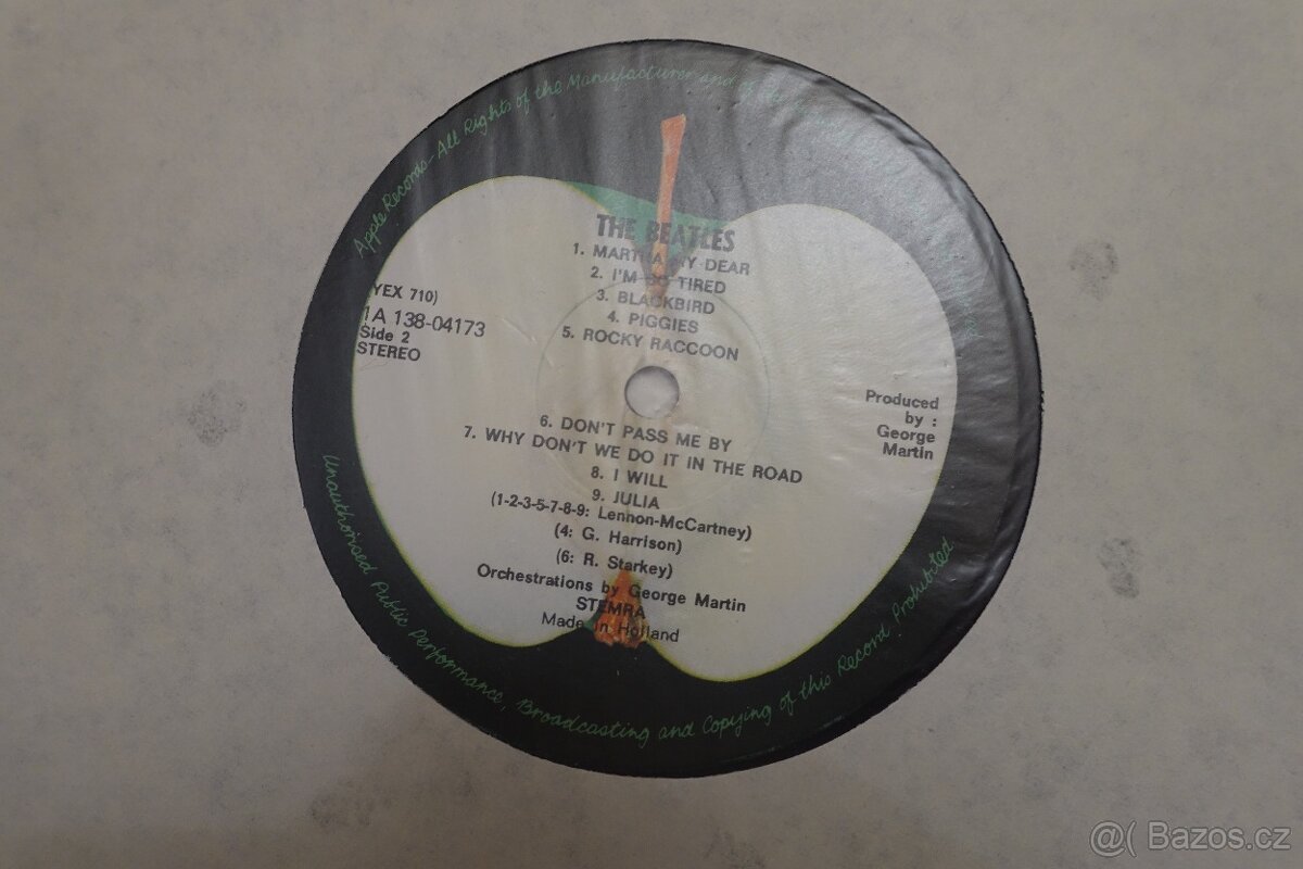 The Beatles – The White Album (2×LP, 1978 kompletní, nehrané - 8