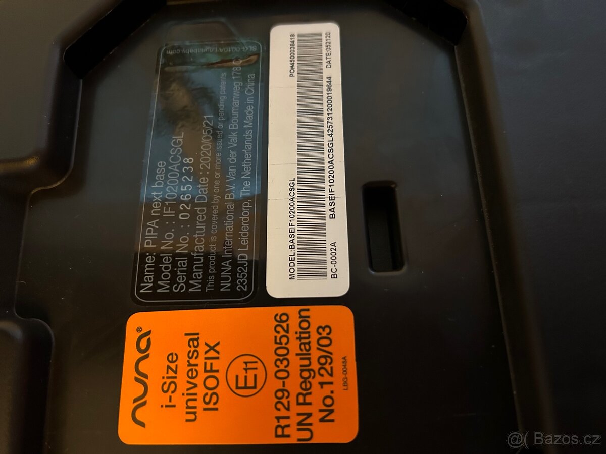 Autosedačka vajíčko Nuna pipa next + báze - 8