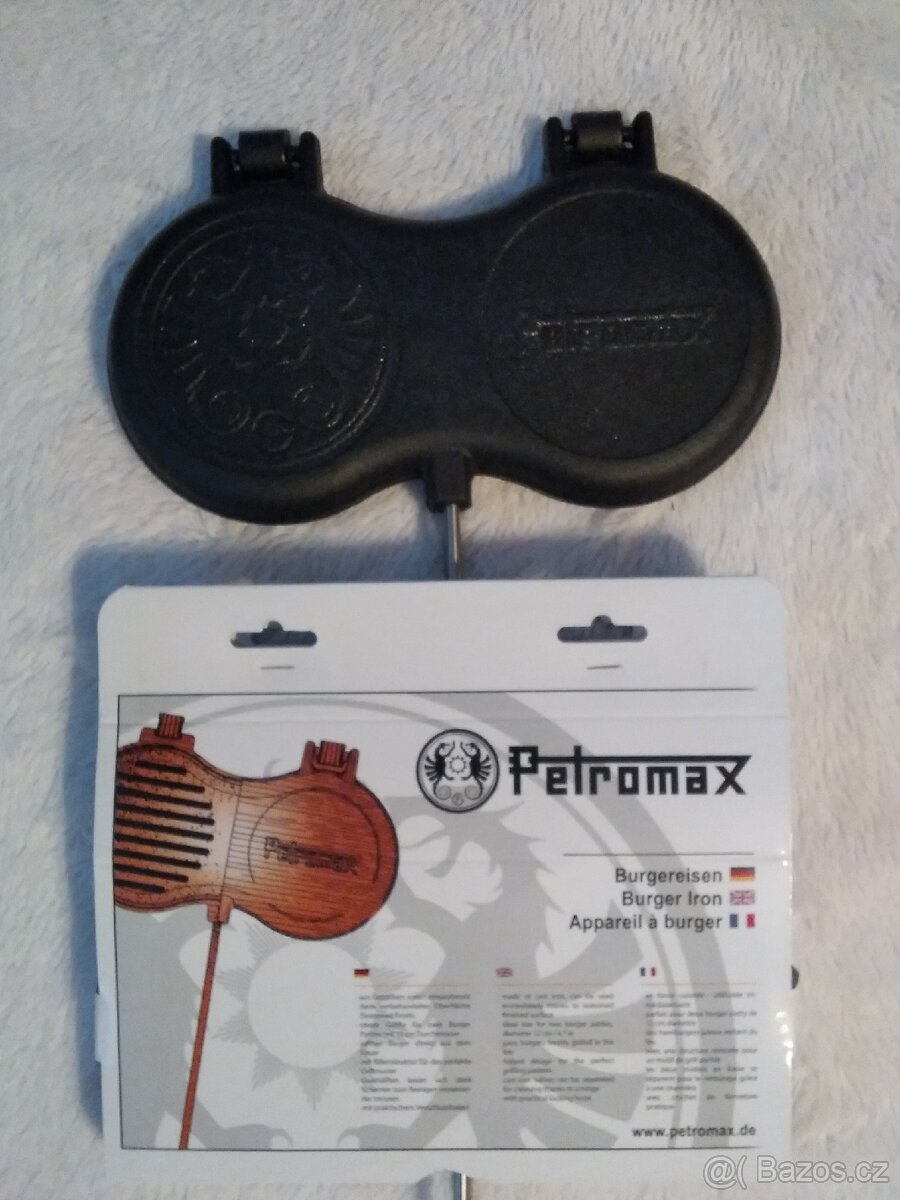 Litinová forma Petromax - ke grilování - HAMBURGERY - 8