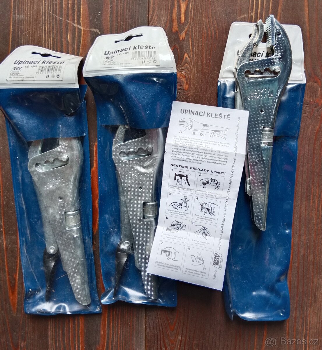 Kleště upínací samosvorné Lidokov - 8