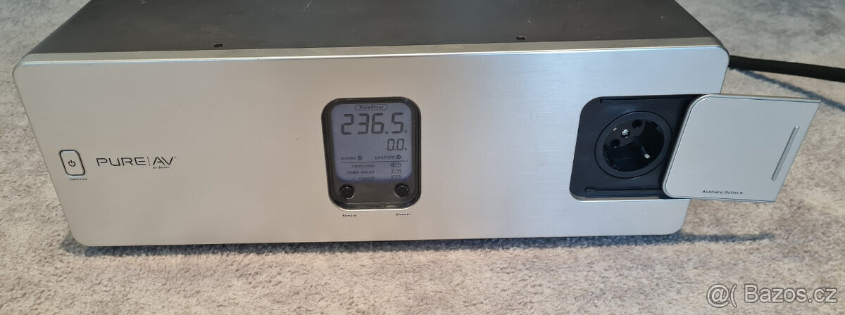 PRODÁM síťový filtr BELKIN - PURE AV - PF40, stříbrný - 8