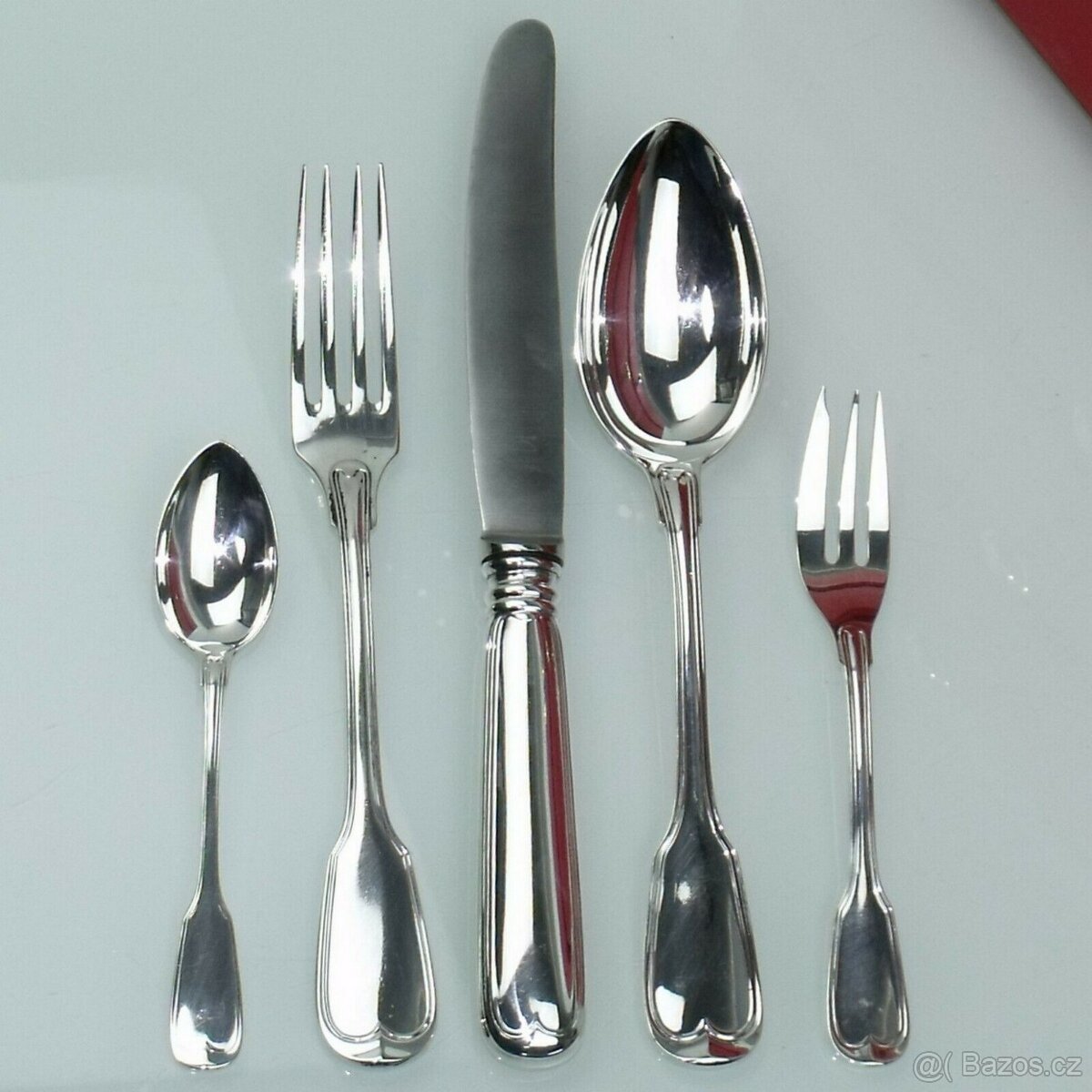 Příbory Wilkens Augsburger Thread 800 Silver, stolní příbory - 8