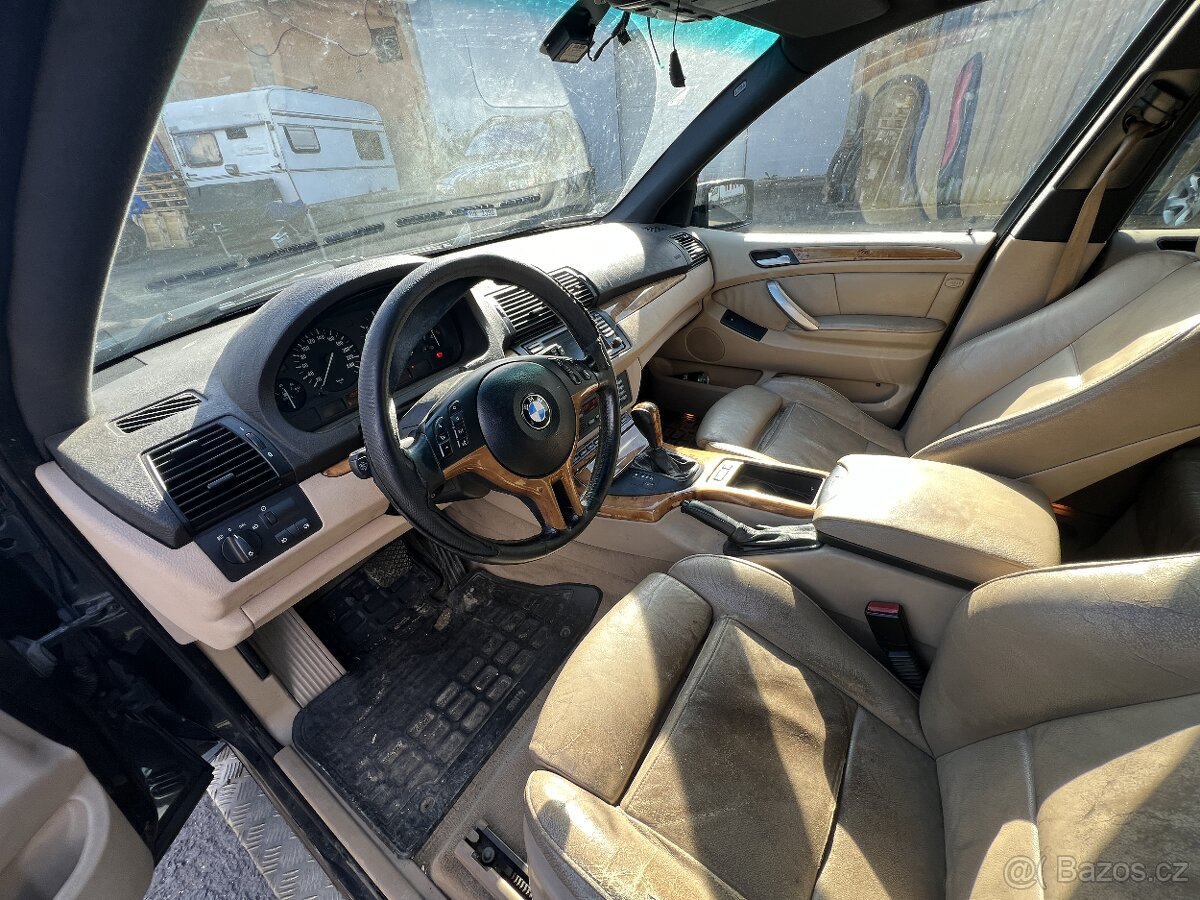 Bmw x5 e53 3.0d 135kw Blacksaphire na díly - 8