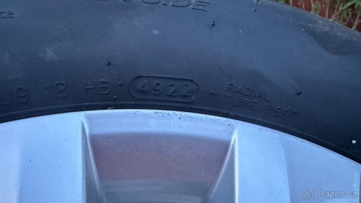 Letní alu sada originál Škoda Karoq 5x112 6Jx16 ET43 - 8