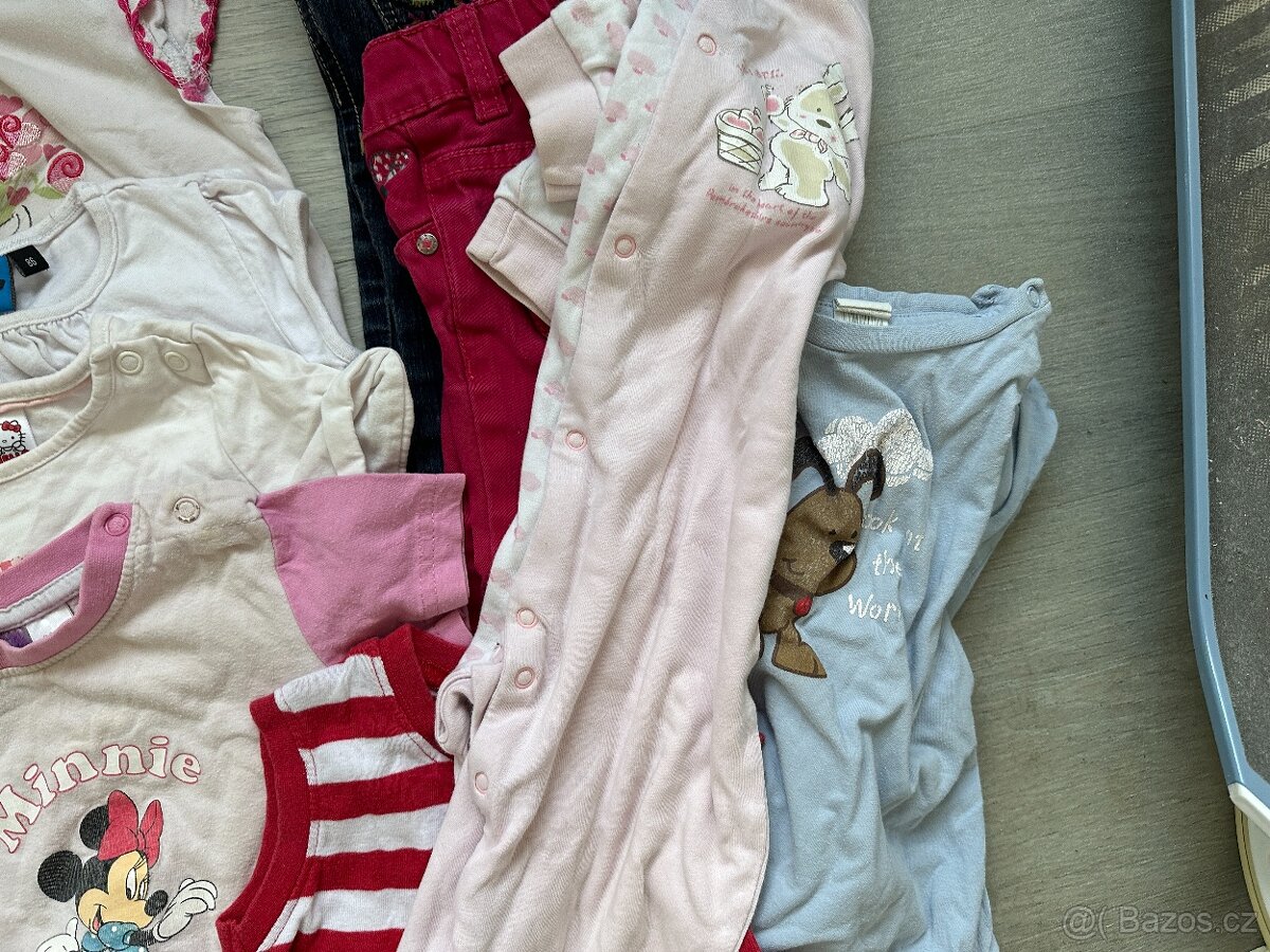 Sada oblečení, dívka, vel. 86 - 16 ks - 8