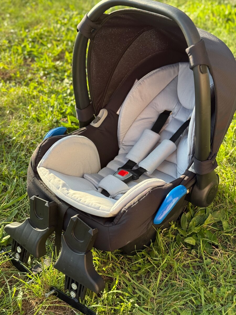 Kočárek RIKO trojkombinace, Isofix - 8