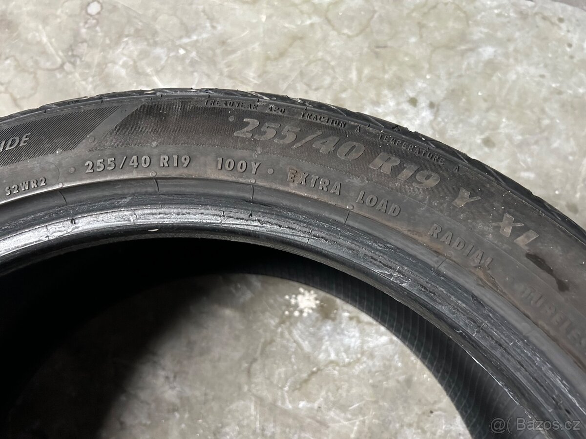 Letní pneumatiky 255/40 R19 - 8
