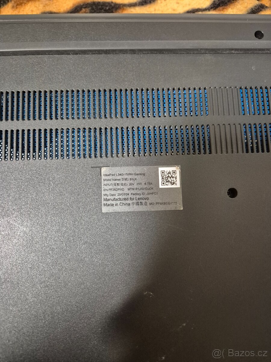 Herní notebook Lenovo ideapad Gaming L340 - 8