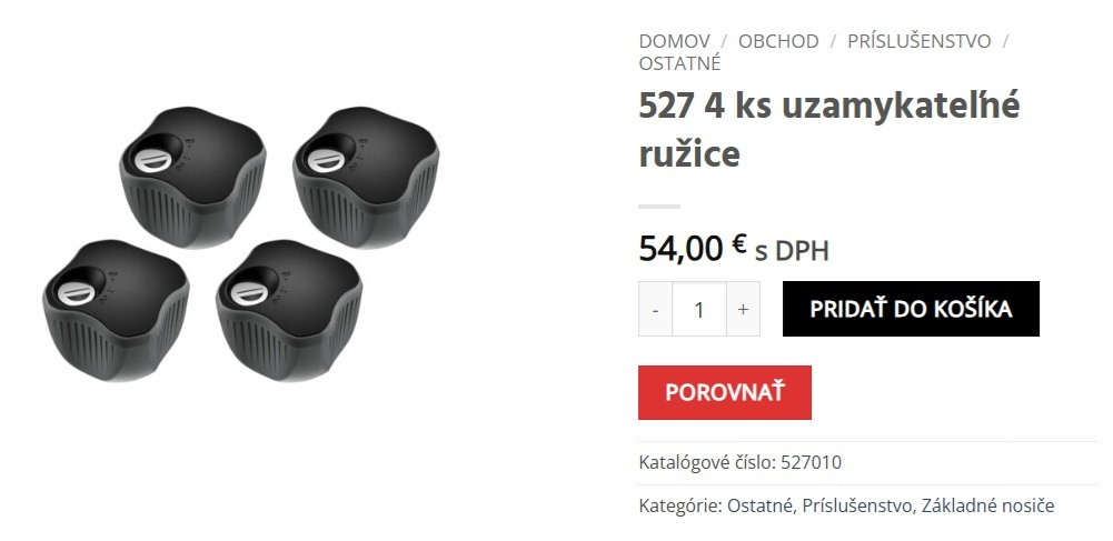 4ks sada THULE priečnikov - 8