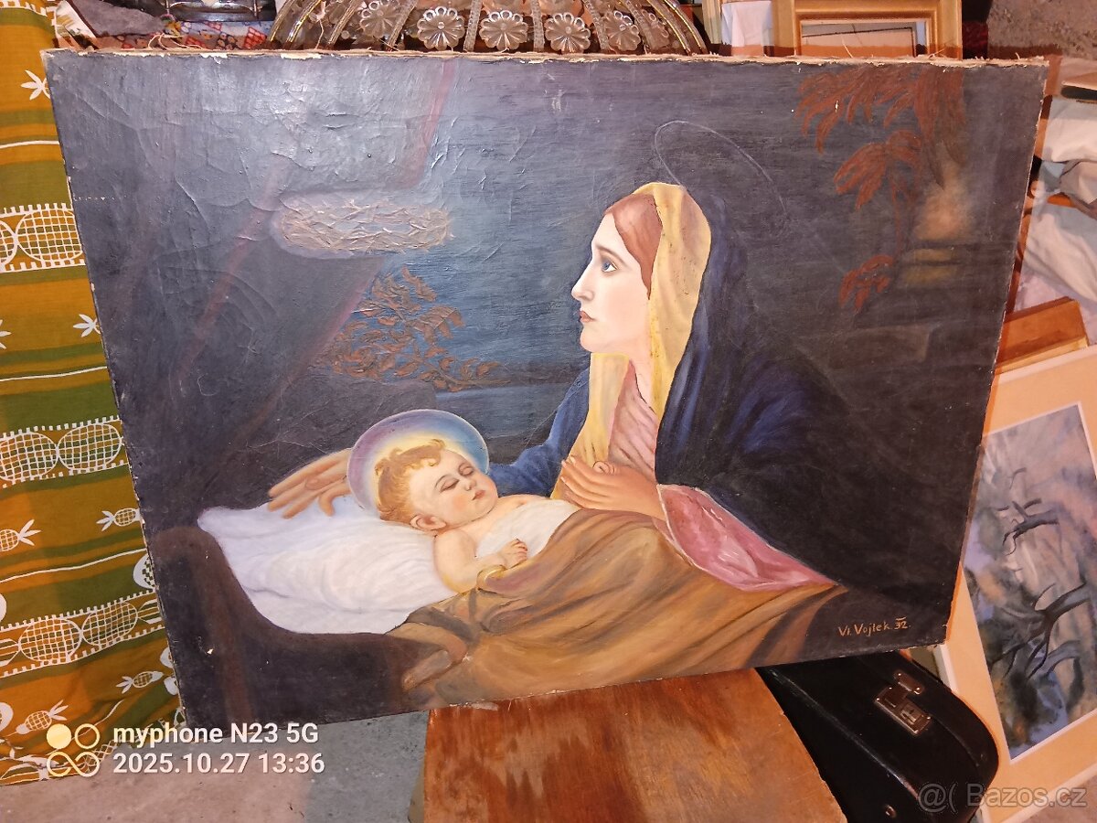 starozitne svate knihy obrazy tisky bisty - 8