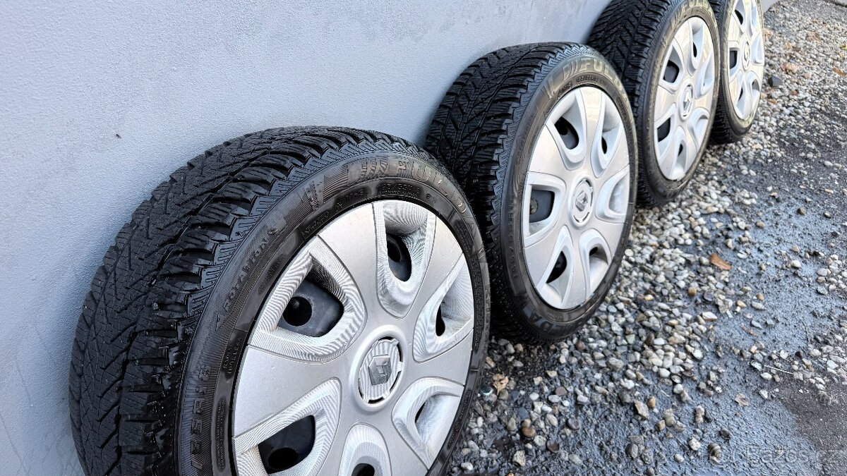 Renault CLIO 5 , zimní kola komplet Fulda 195/55/R16 - 8