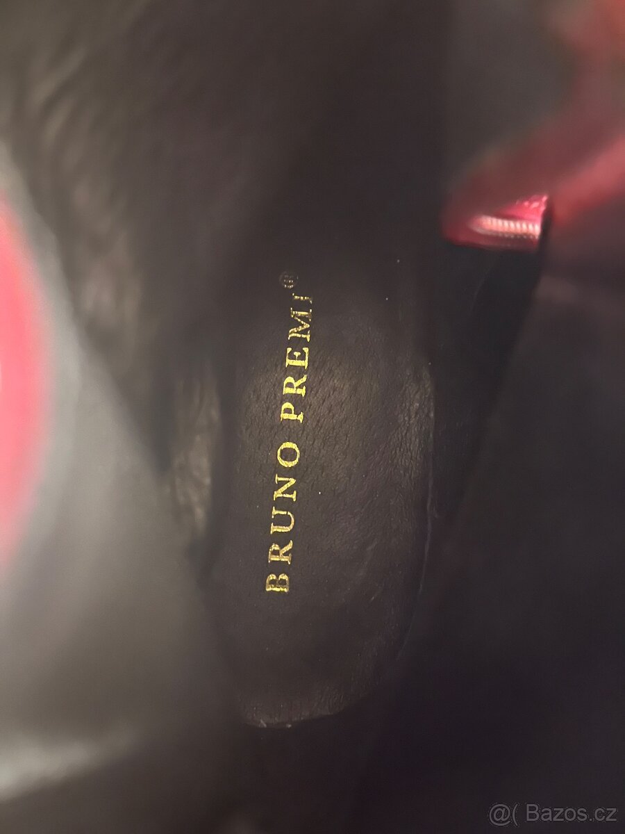 Kožené kotníkové boty s krystaly č. 41 - 8