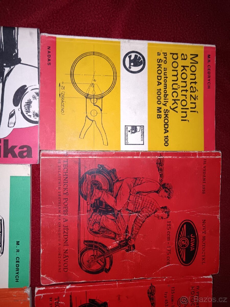 Manuály příručky škoda Tatra Jawa ČZ a jine - 8