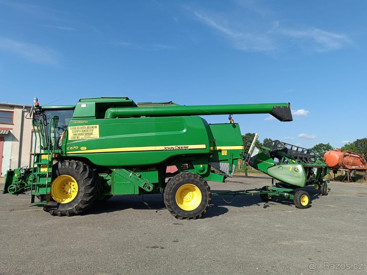 Kombajn John Deere C670 HM - 8