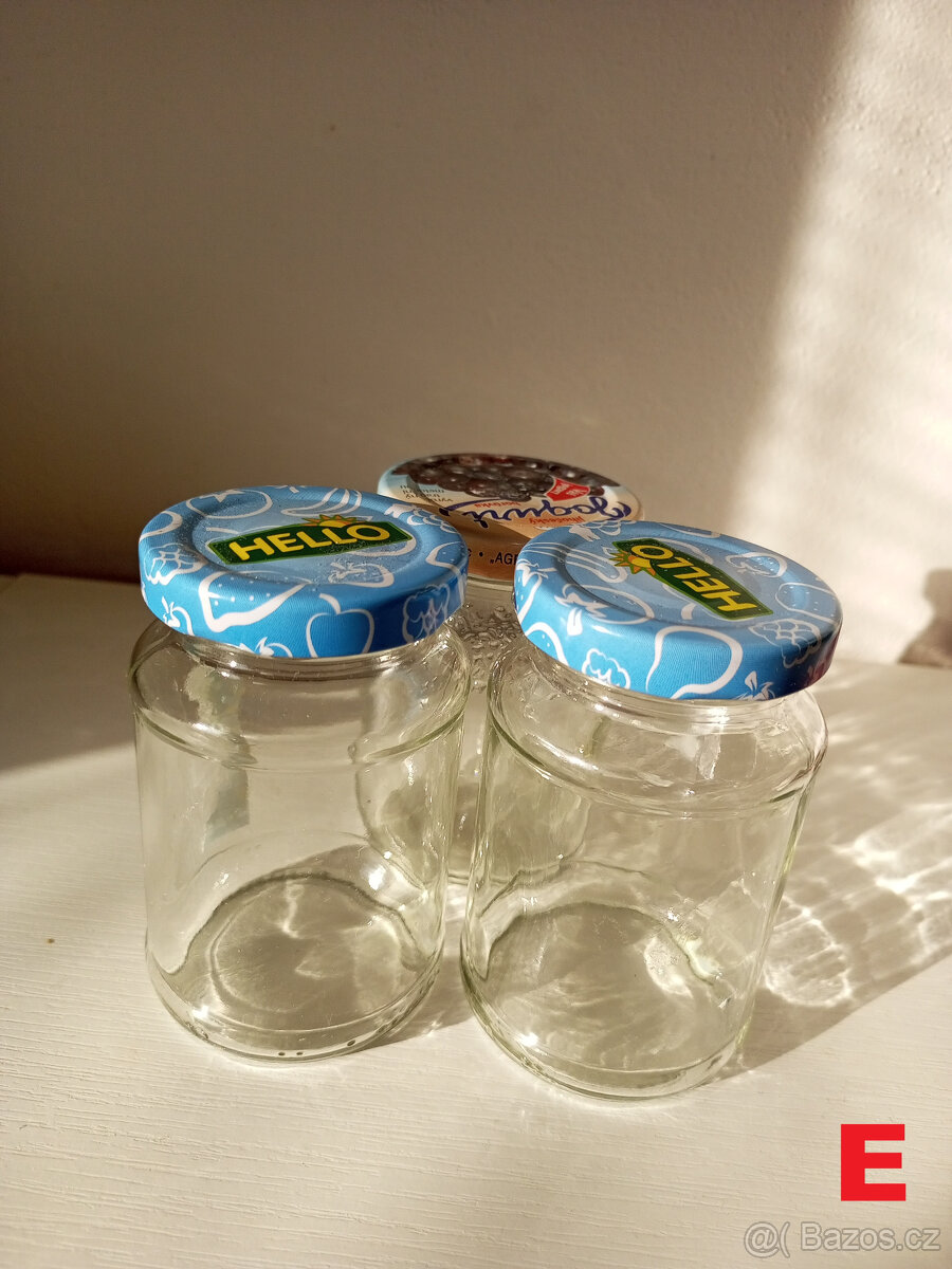 ZAVAŘOVACÍ SKLENICE ŠROUBOVACÍ S VÍČKEM - 8