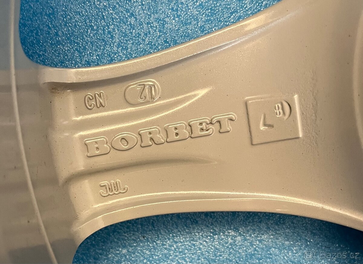 Alu disky Borbet, 5x114, R16, ET40 - 8