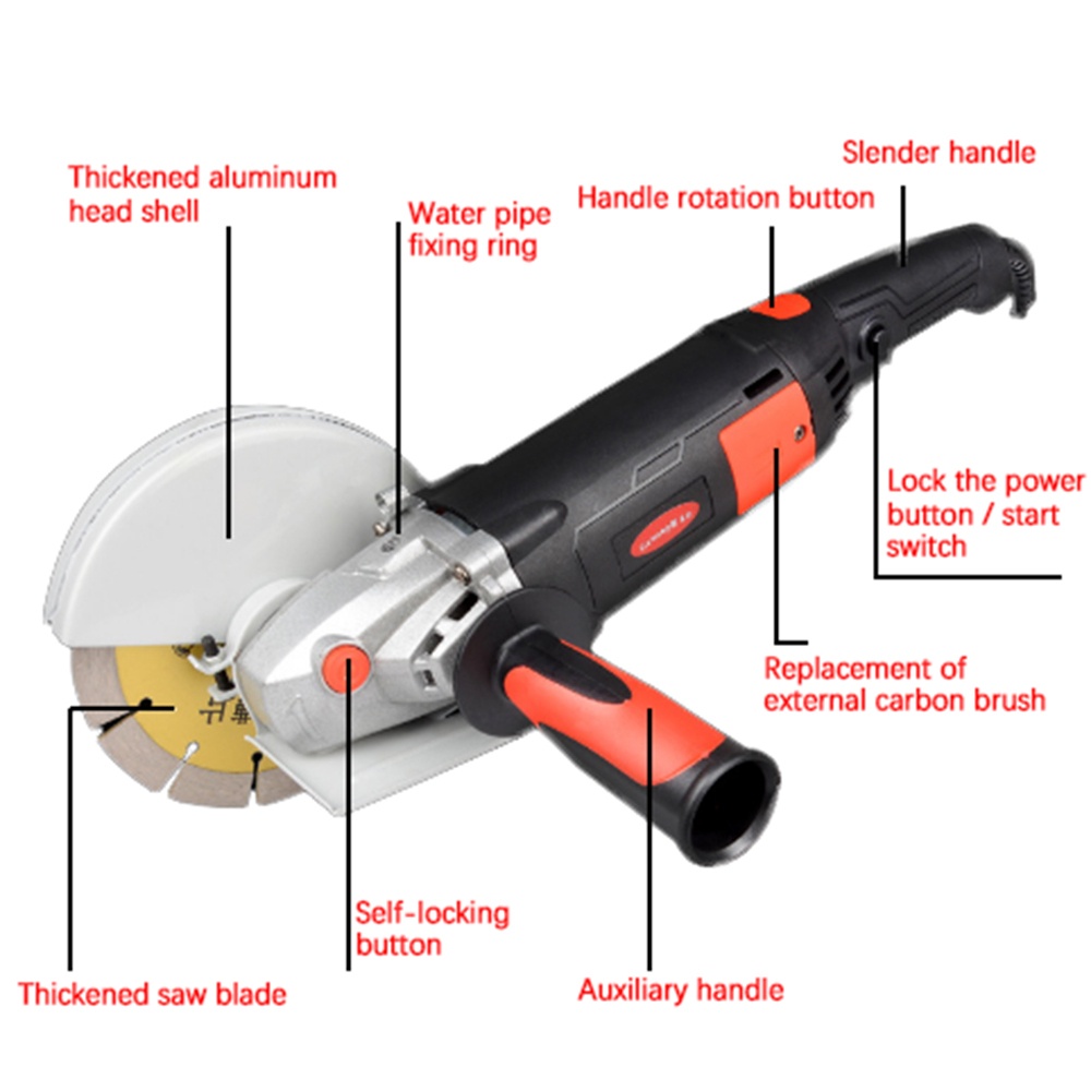 Drážkovací fréza 1x150 mm, 980 W - 8