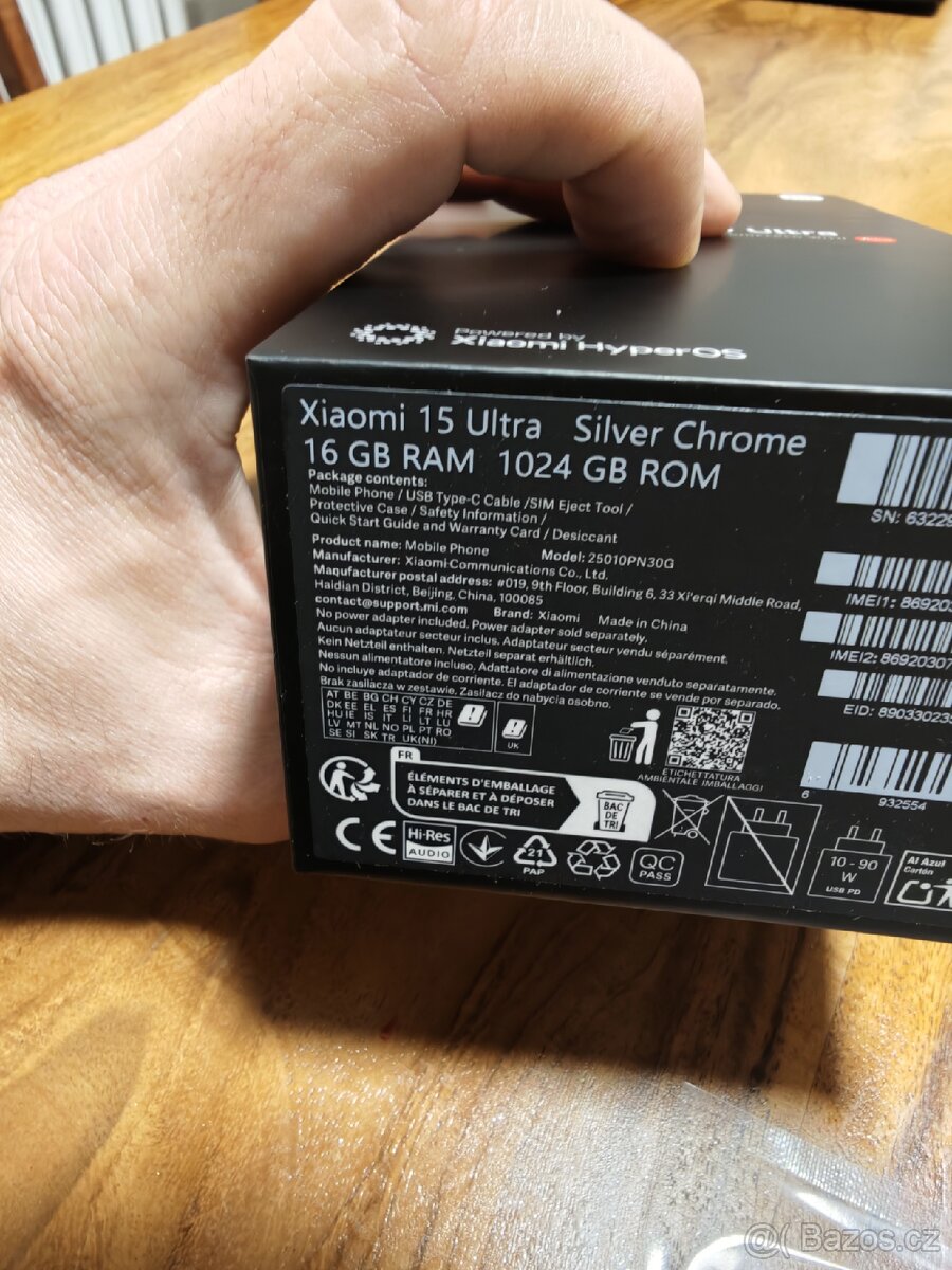 Xiaomi 15 ultra 1TB - 8