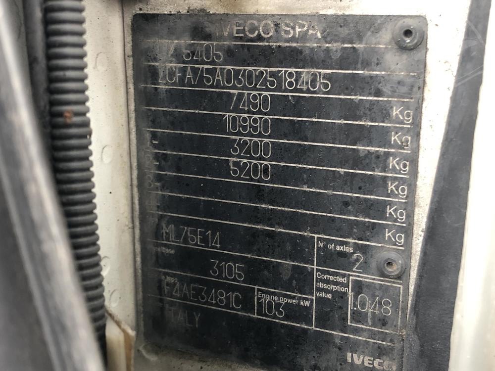 Iveco Eurocargo 75C14 originál 122000 km - 8