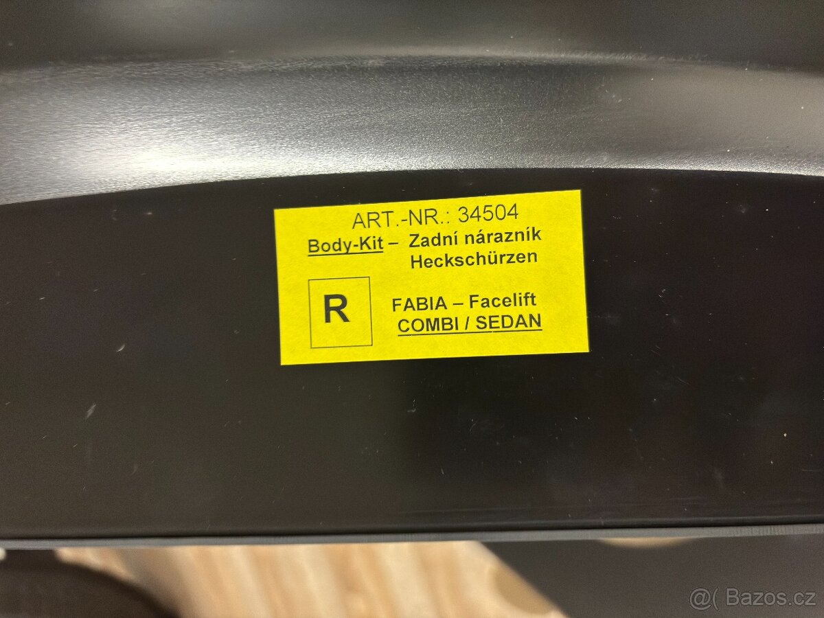 Body kit Škoda Fabia 1 (facelift) r.v. 04-07 - 8