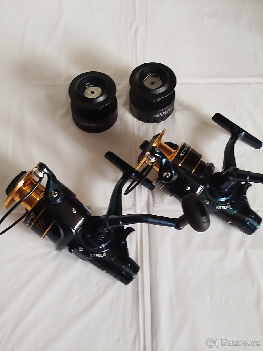 RYBÁŘSKÝ NAVIJÁK KT6000 S BAITRUNNEREM - 8