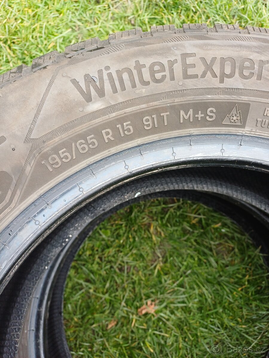 Prodám sadu zimních pneu 195/65R15 - 8