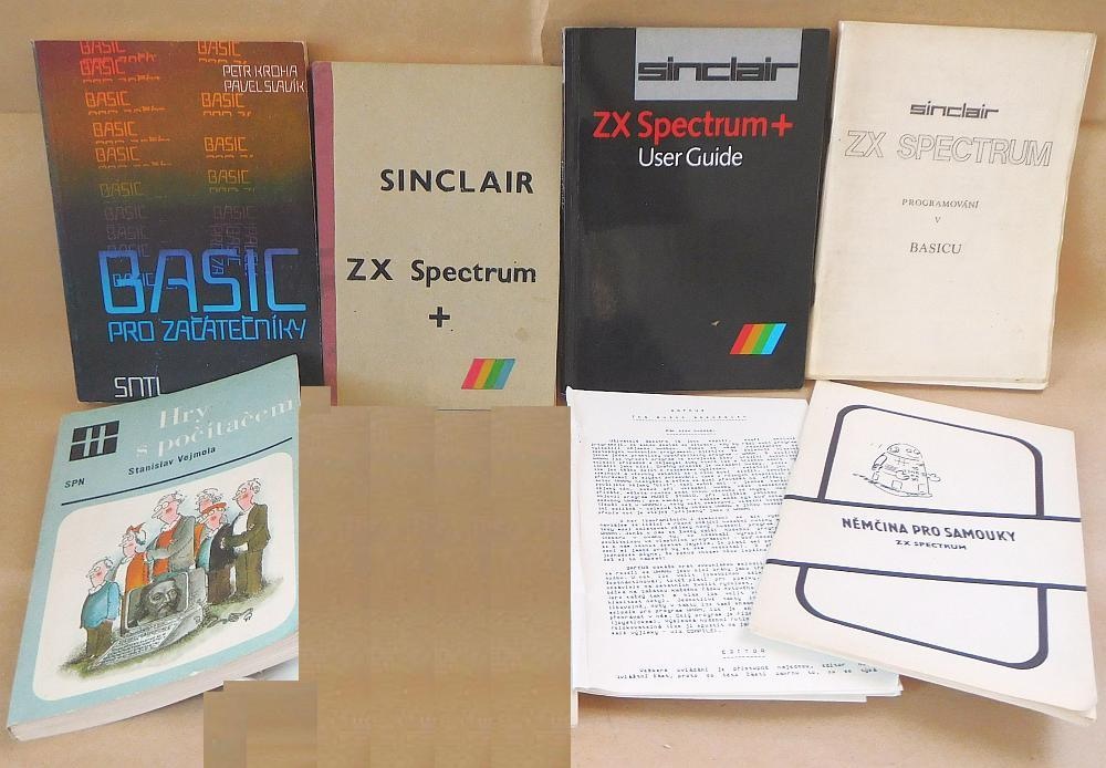 Sinclair ZX Spectrum+, příslušenství-hry-literatura - 8