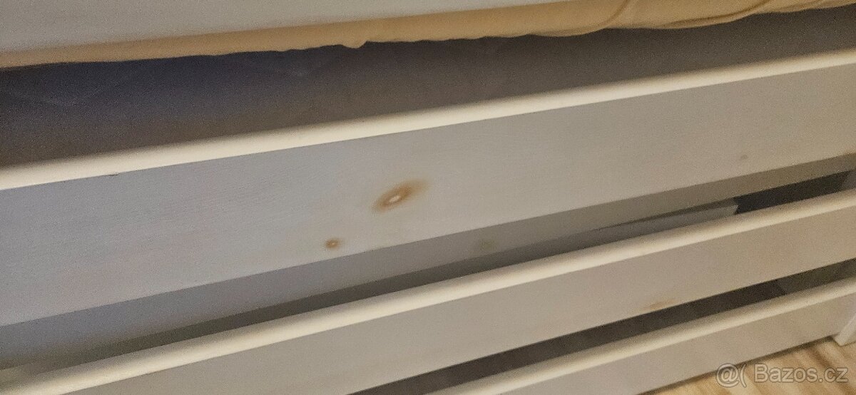 Postel do dětského pokoje s přistýlkou a úložným prostorem - 8