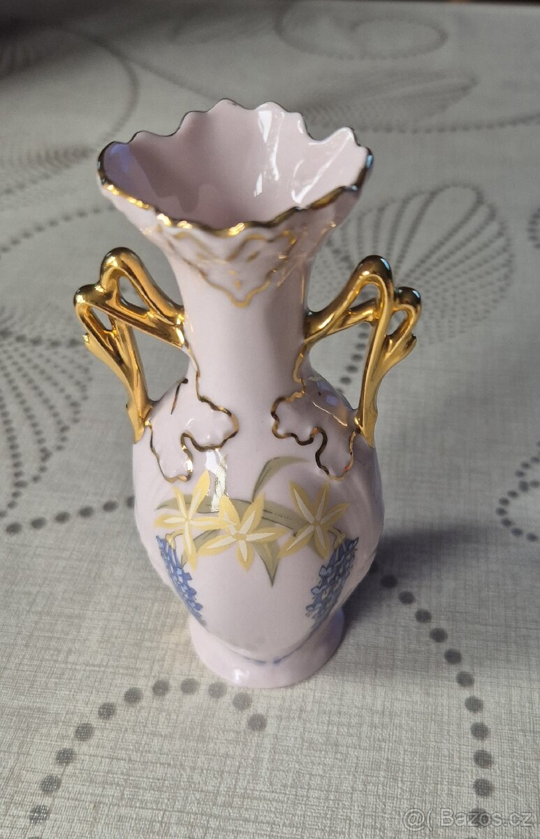 Růžový porcelán H&C Czech - 8