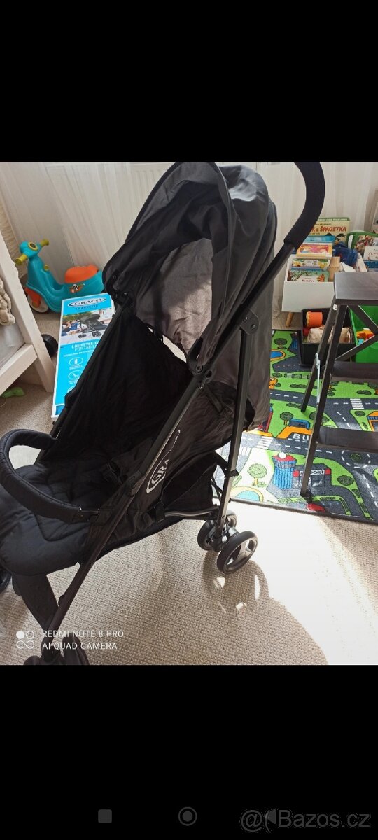 Golfky Graco TravelLite Black/Grey - 8