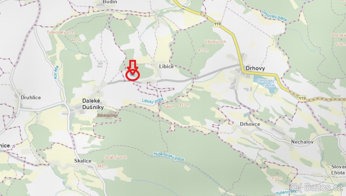 Prodej lesního pozemku k.ú. Libice - 8
