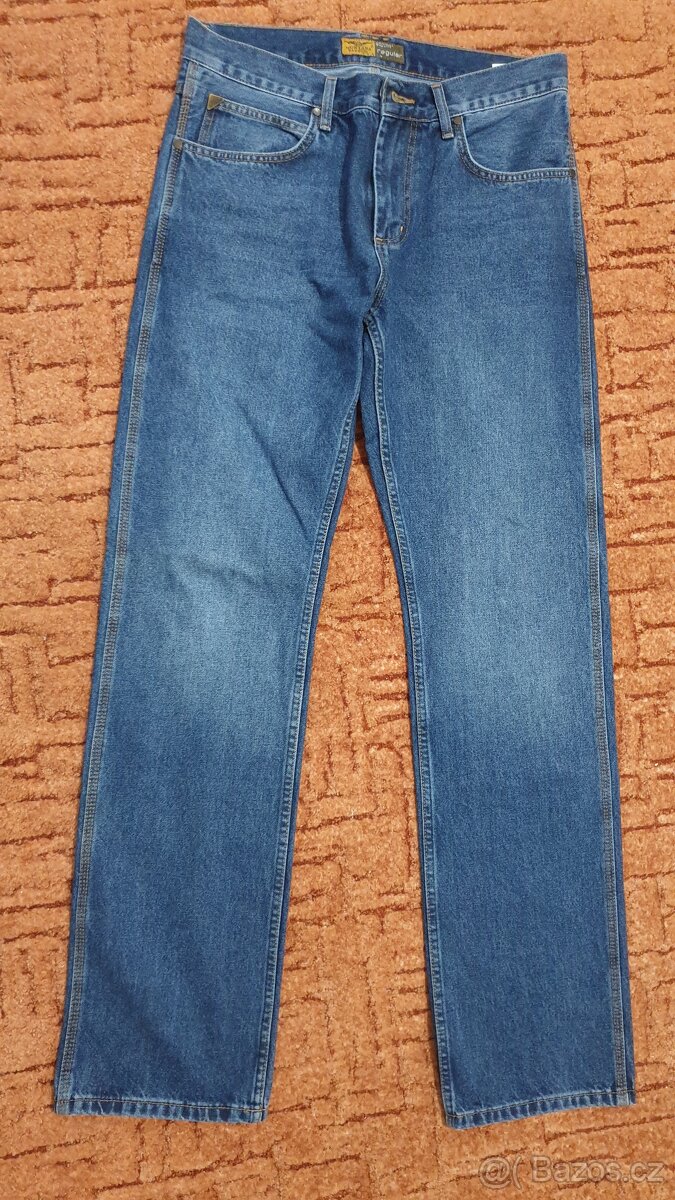 Prodám nové pánské džíny Montana 32/34 - 8