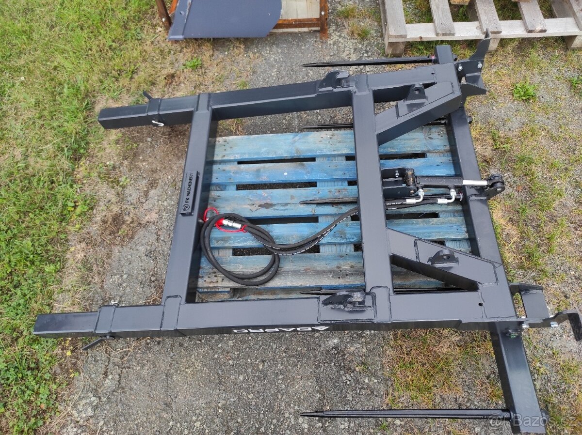 Stohovací vidle s hroty sklopné - hydraulické - 8