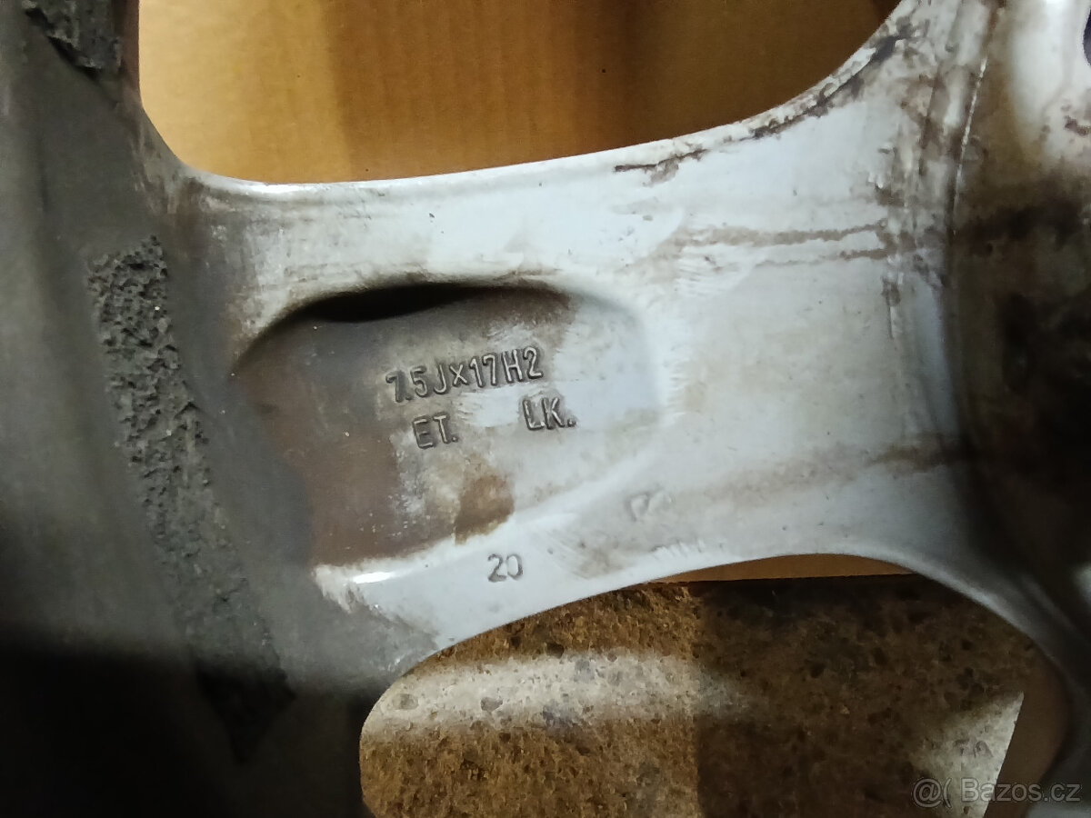 ALU kola 5x120 R17 et20 zn. MAM - 8