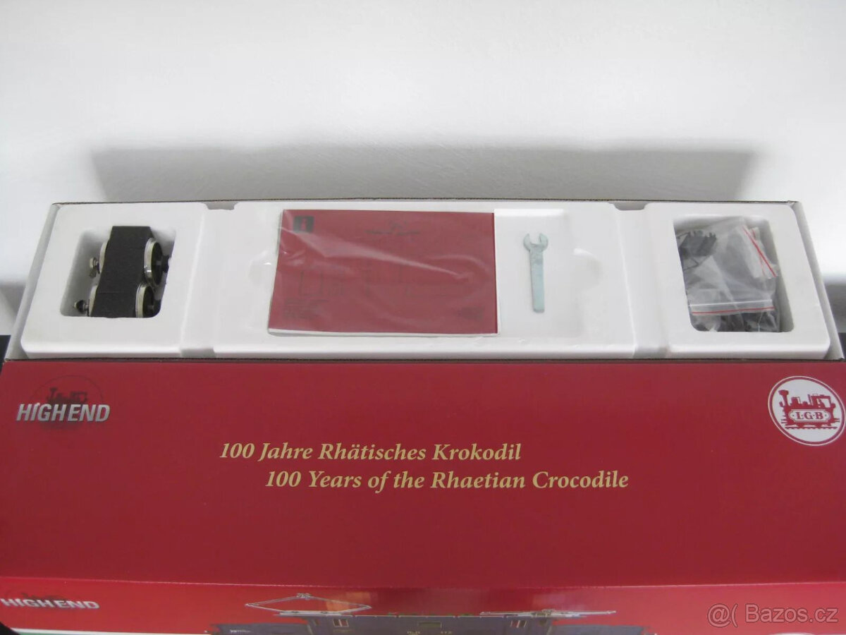 LGB 26602 Elektrická lokomotiva Ge 66 I, rozchod G - 8