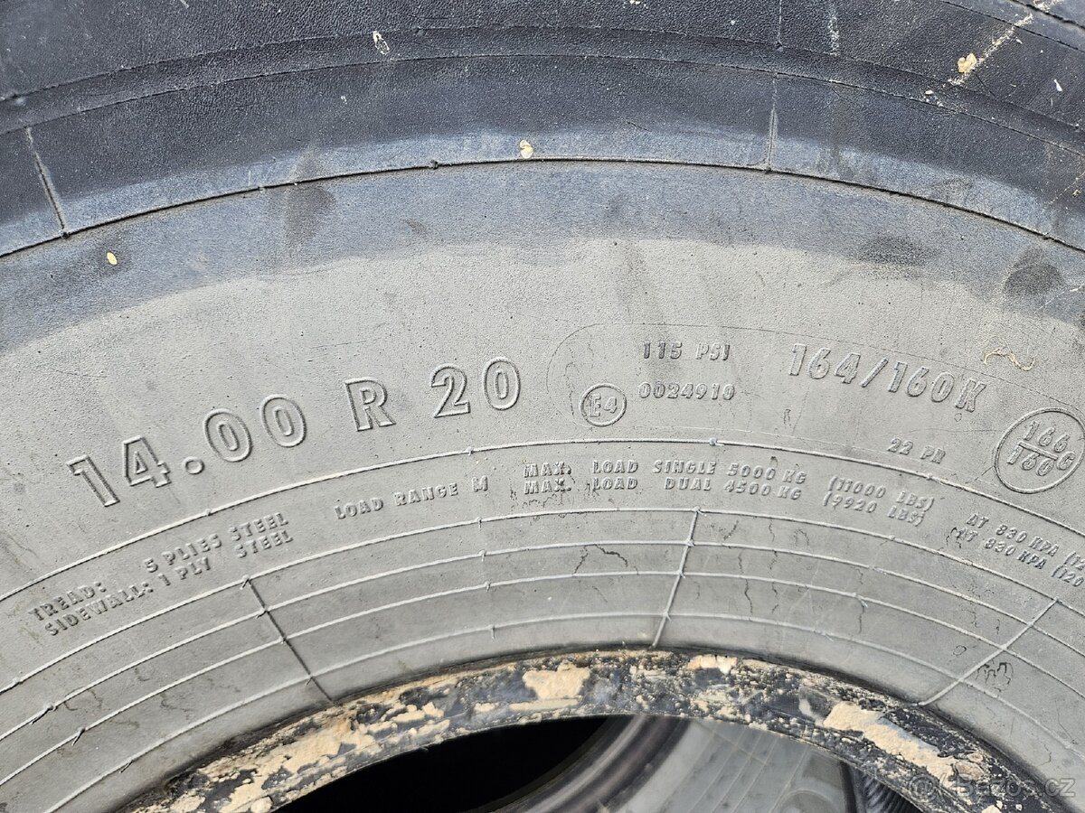 Nákladní pneu 14.00R20 Continental - 8