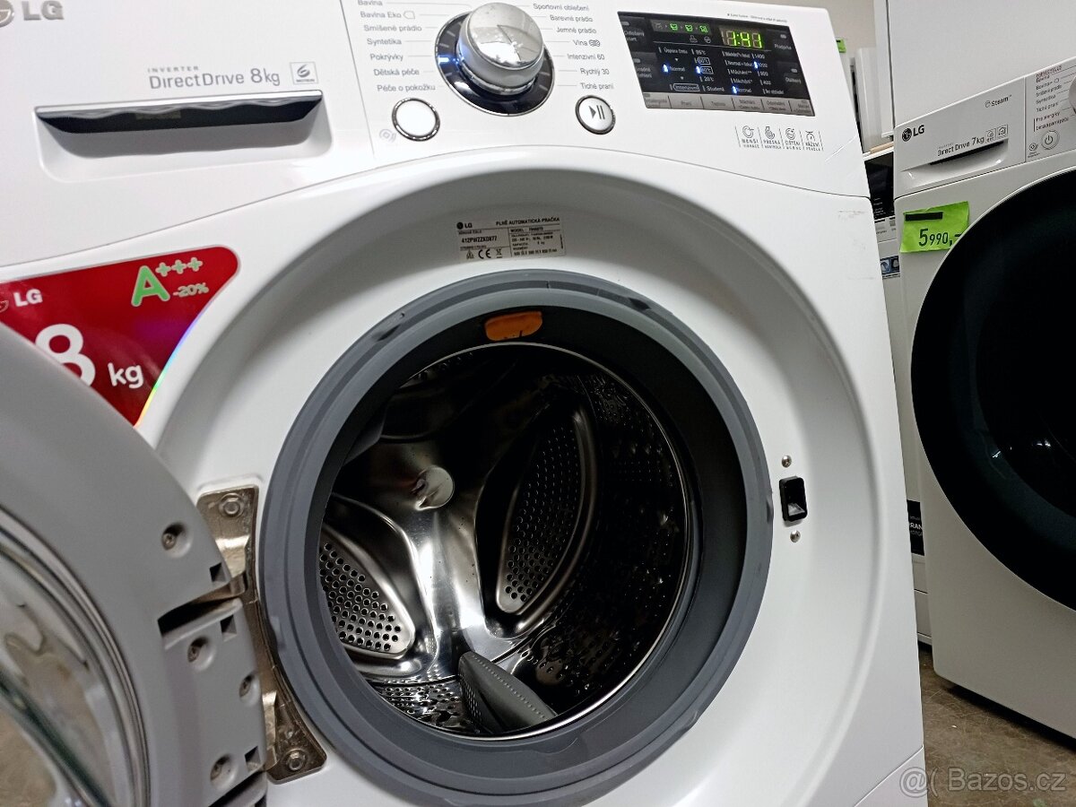 Pračka LG 8 kg A+++ 1400 ot./min ZÁRUKA - 8